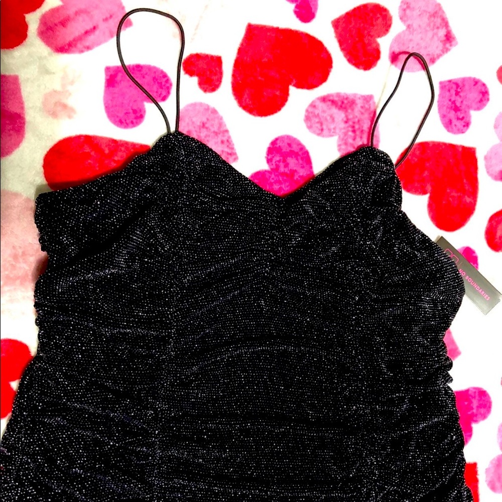 Brand New Ruched Shine Shimmer Top…diff sizes available